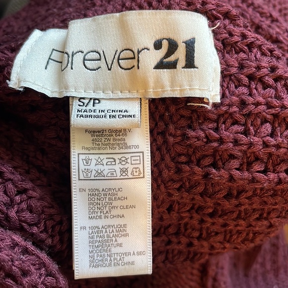 F21 open sweater vest - Picture 5 of 5